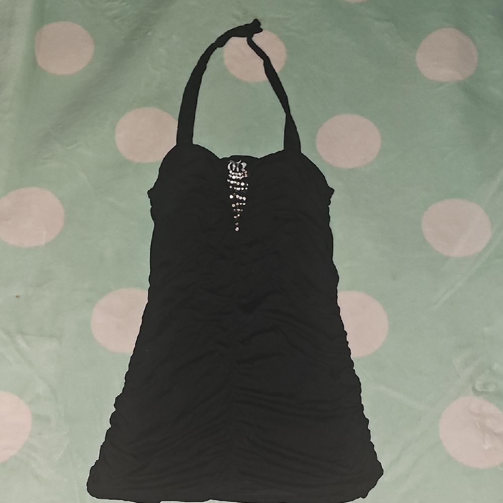 Elegant Black Mini Dress